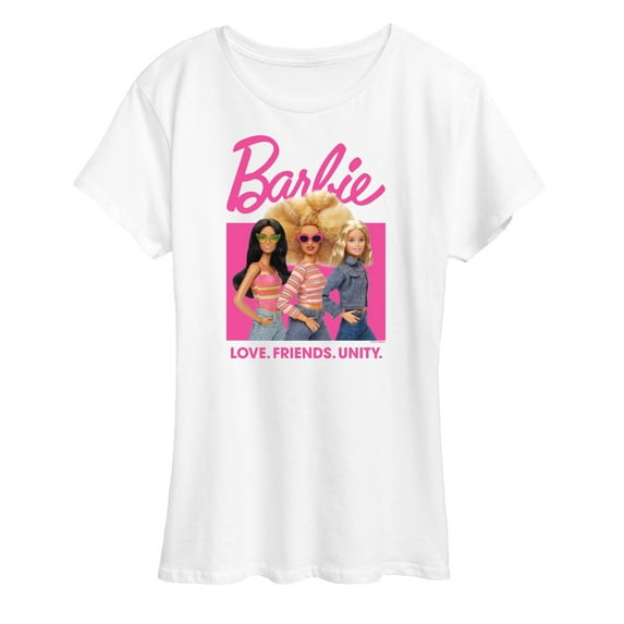 Barbie - Love Friends Unity - Women's Short Sleeve Graphic T-Shirt