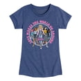thumbnail image 1 of Barbie - Love Makes the World Go Around - Toddler And Youth Girls Raglan Graphic T-Shirt, 1 of 4