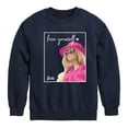 thumbnail image 1 of Barbie - Love Yourself - Toddler And Youth Crewneck Fleece Sweatshirt, 1 of 5