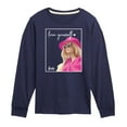 thumbnail image 1 of Barbie - Love Yourself - Toddler And Youth Long Sleeve Graphic T-Shirt, 1 of 5