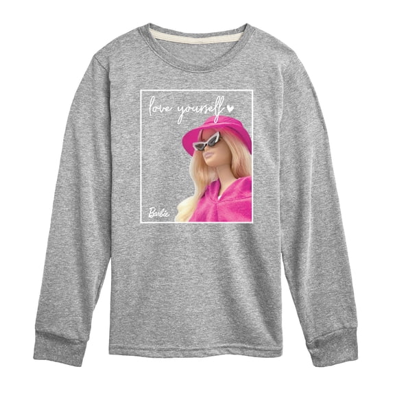 Barbie - Love Yourself - Toddler And Youth Long Sleeve Graphic T-Shirt