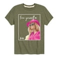 thumbnail image 1 of Barbie - Love Yourself - Toddler And Youth Short Sleeve Graphic T-Shirt, 1 of 5