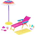 Barbie Loves The Ocean BeachThemed Playset, with Lounge Chair