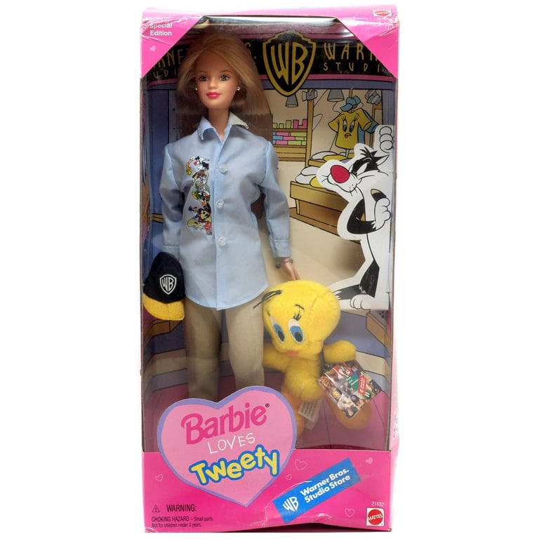 Barbie - Barbie♥ tweety♥ Barbie Loves Tweety Doll - Walmart.com