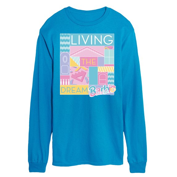 Barbie - Loving & Living the Dream - Men's Long Sleeve T-Shirt