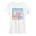 thumbnail image 1 of Barbie - Loving & Living the Dream - Women's Short Sleeve Graphic T-Shirt, 1 of 4