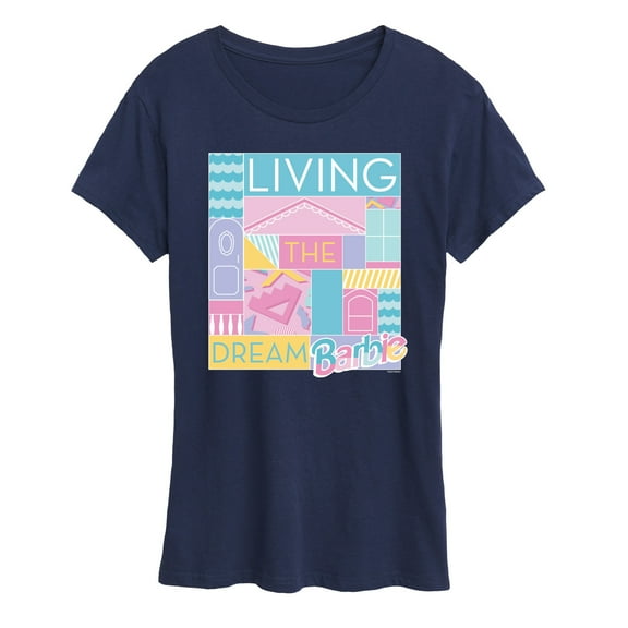 Barbie - Loving & Living the Dream - Women's Short Sleeve Graphic T-Shirt