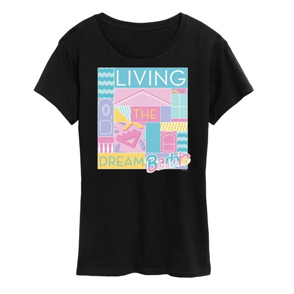 Barbie - Loving & Living the Dream - Women's Short Sleeve Graphic T-Shirt