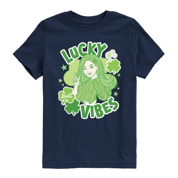 Barbie - Lucky Vibes - Youth Boys Short Sleeve Graphic T-Shirt