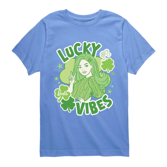 Barbie - Lucky Vibes - Youth Boys Short Sleeve Graphic T-Shirt