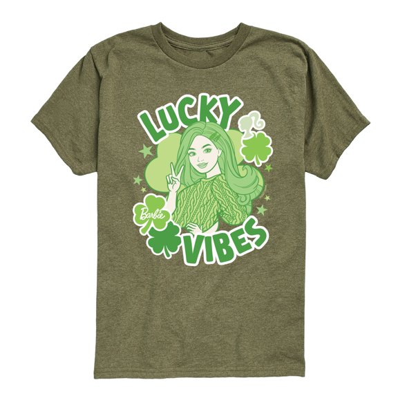 Barbie - Lucky Vibes - Youth Boys Short Sleeve Graphic T-Shirt