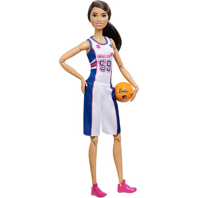 Barbie Made to Move Doll, Tall Basketball Player, with Extra