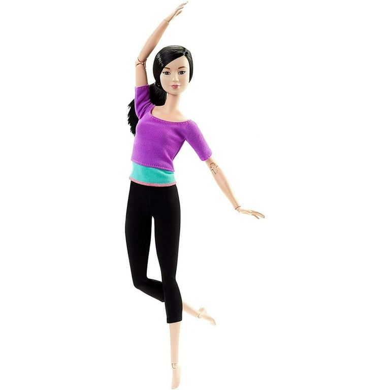 Barbie Made Barbie De Yoga Barbie Made To Move Fashion Doll With