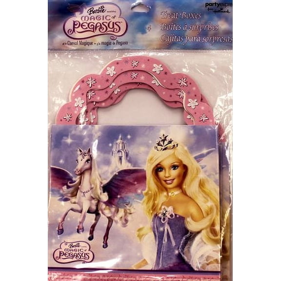 Barbie 'Magic of Pegasus' Favor Boxes (4ct)