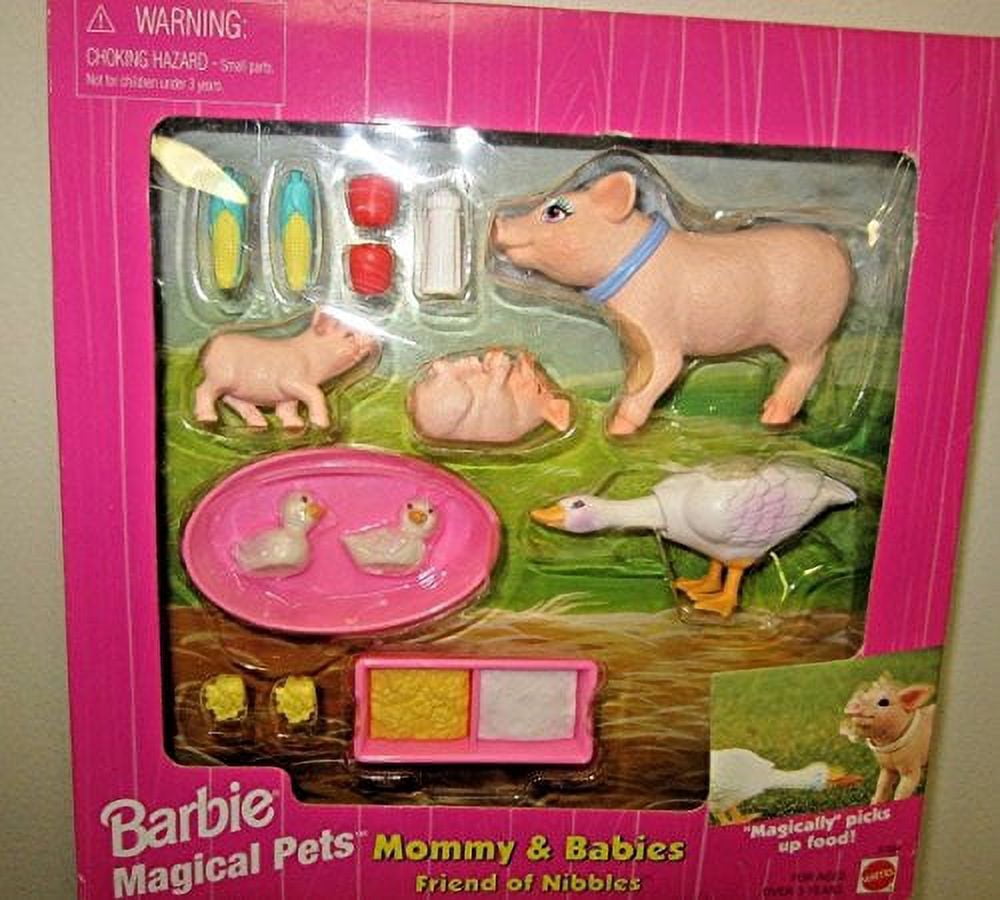 Barbie Magical Pets Mommy and Babies Friends of Nibbles - Walmart.com