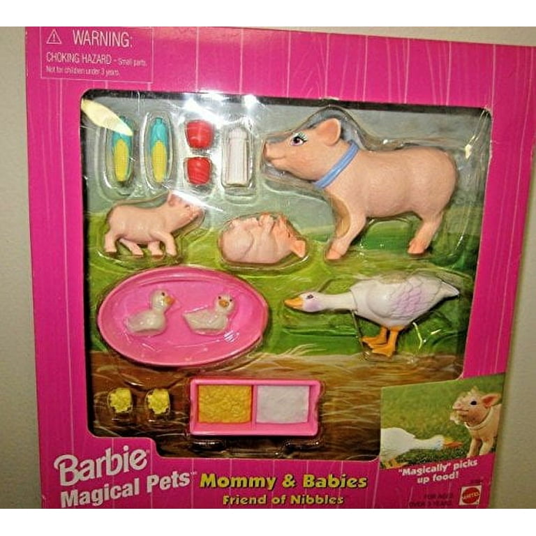 Barbie Magical Pets Mommy and Babies Friends of Nibbles