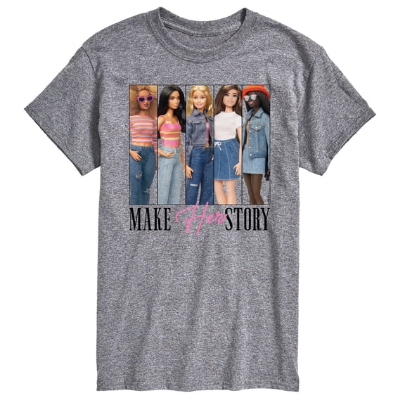 Barbie - Make Herstory Barbie - Men's Short Sleeve Graphic T-Shirt