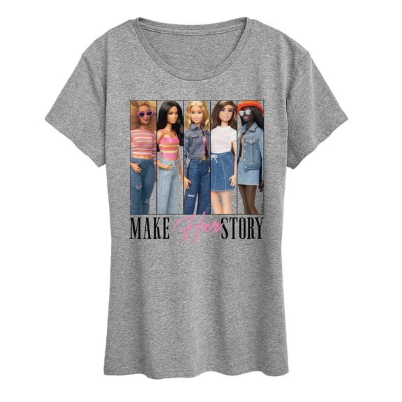 Barbie - Make Herstory Barbie - Women's Short Sleeve Graphic T-Shirt