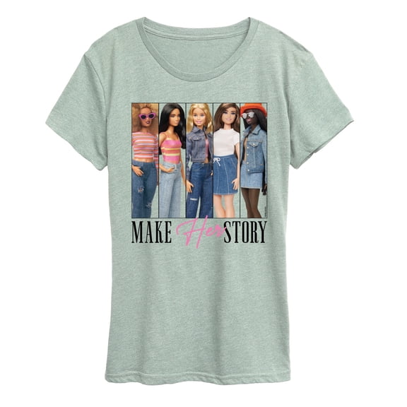 Barbie - Make Herstory Barbie - Women's Short Sleeve Graphic T-Shirt