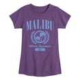 thumbnail image 1 of Barbie - Malibu Athletic Department - Girls Fitted Short Sleeve Graphic T-Shirt, 1 of 5