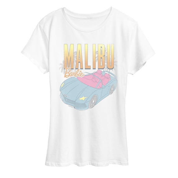 Barbie - Malibu Beach Car - Women's Short Sleeve Graphic T-Shirt