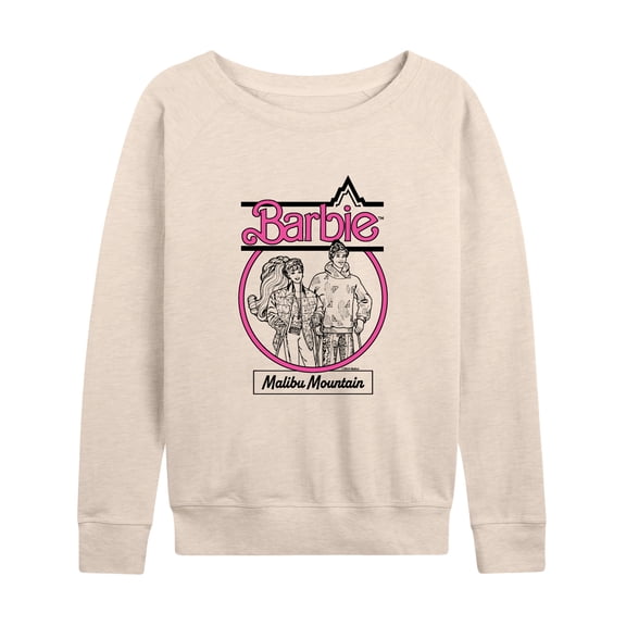 Barbie - Malibu Mountain - Women's French Terry Long Sleeve Shirt