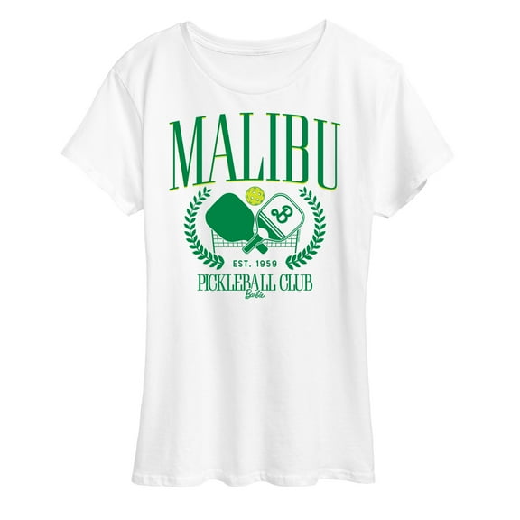 Barbie - Malibu Pickleball - Women'S Short Sleeve Graphic T-Shirt