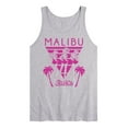 thumbnail image 1 of Barbie - Malibu - Retro Palm Trees & Bathing Suits - Men's Jersey Tank Top, 1 of 3
