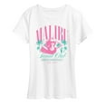 thumbnail image 1 of Barbie - Malibu Social Club - Women's Short Sleeve Graphic T - Shirt, 1 of 4