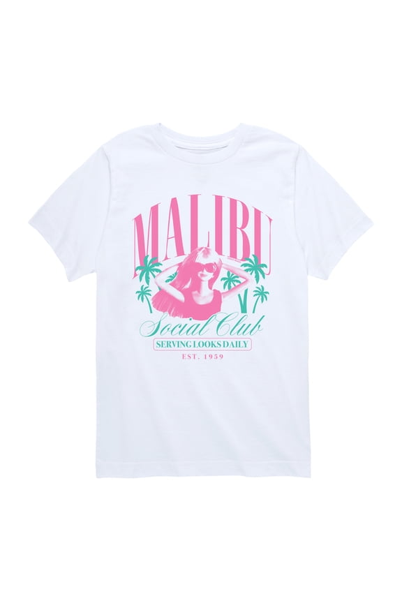 - Malibu Social Club - Youth Boys Short Sleeve Graphic T-Shirt