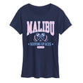 thumbnail image 1 of Barbie - Malibu Varsity - Women'S Short Sleeve Graphic T-Shirt, 1 of 5