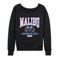 thumbnail image 1 of Barbie - Malibu Varsity - Women's French Terry Long Sleeve Pullover, 1 of 4