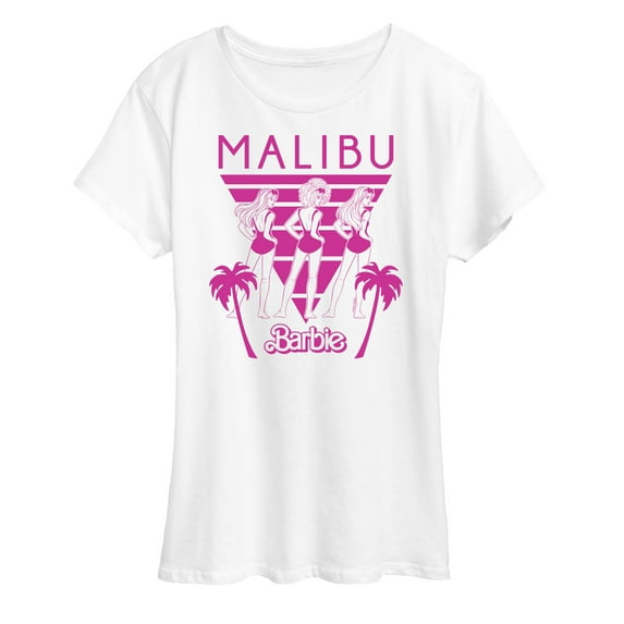 Barbie - Malibu Vibes - Beach Barbie - Retro Styled - Women's Short Sleeve Graphic T-Shirt