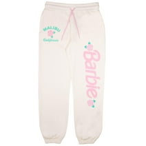 Barbie Malibu Womens Casual Comfort Drawstring Joggers, Active Sweatpants for Women (Size XS-XXXL)