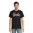 thumbnail image 1 of Barbie Men's Logo Graphic Tee with Short Sleeves, Sizes S-3XL, 1 of 5