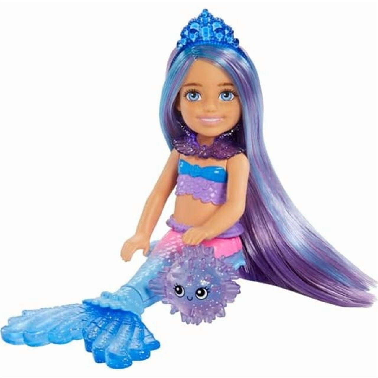 Barbie Mermaid Power Doll & Accessories, Chelsea Small Doll with