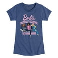 thumbnail image 1 of Barbie - Middle School Dolls - Toddler & Youth Girls Short Sleeve Graphic T-Shirt, 1 of 5