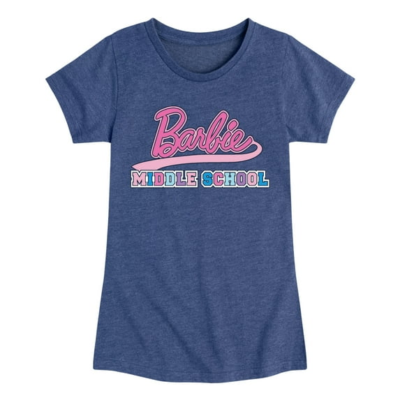 Barbie - Middle School - Toddler & Youth Girls Short Sleeve Graphic T-Shirt