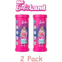 Barbie Mini BarbieLand Cutie Reveal Doll & Pet, 1.5-inch Color Dream Series (Styles May Vary) 2 PACK