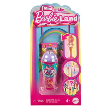 Barbie Mini BarbieLand Pop Reveal Dolls, 1.5-inch Doll with Surprise Sensory Reveal (Styles May Vary)