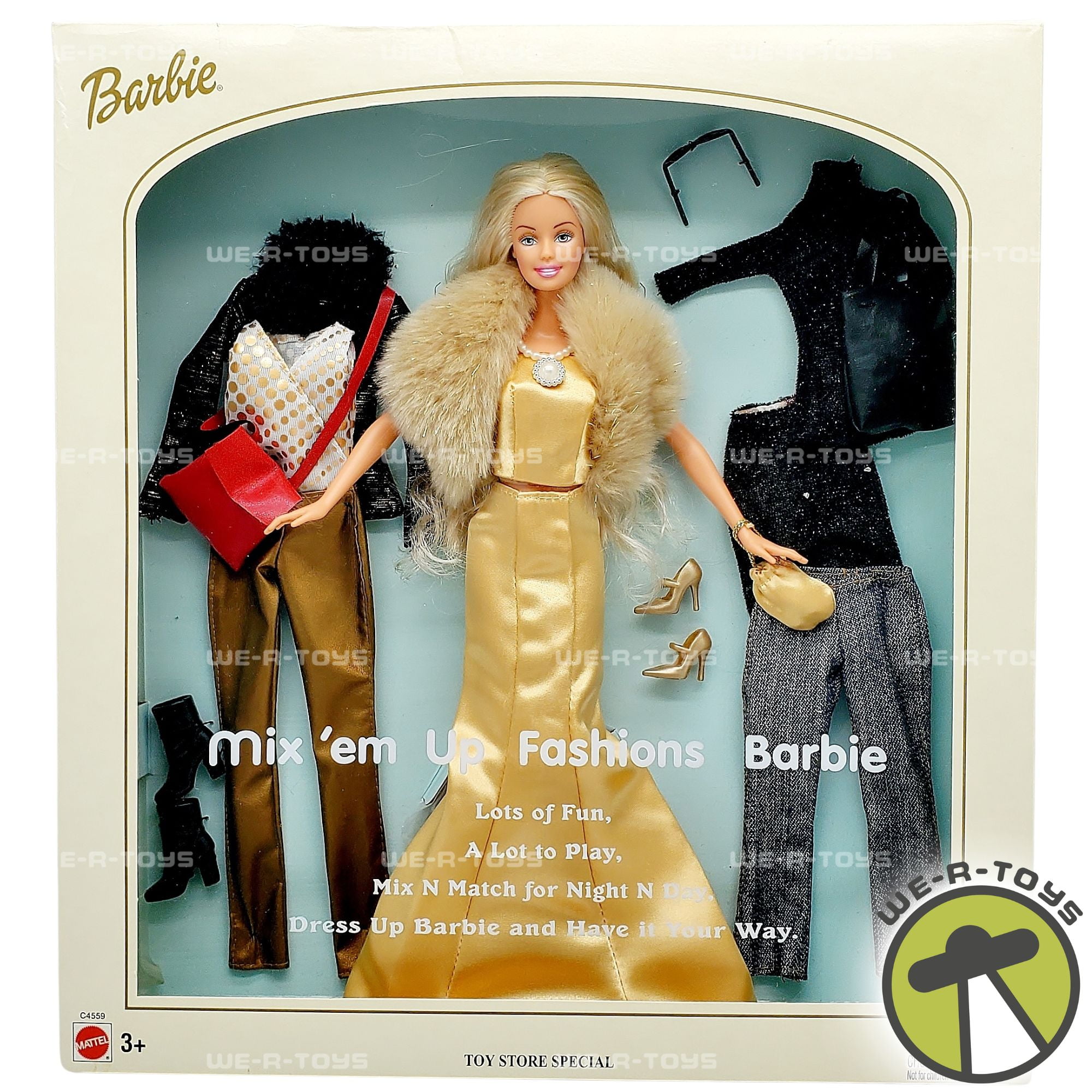 Barbie Mix 'em Up Fashions Toy Store Special Doll 2003