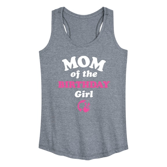 Barbie - Mom of The Birthday Girl - Women's Racerback Tank Top