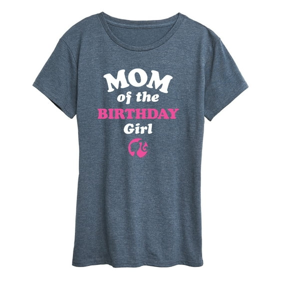 Barbie - Mom of The Birthday Girl - Women's Short Sleeve Graphic T-Shirt