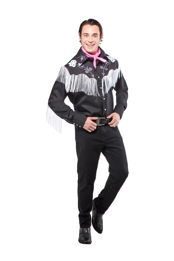 Barbie Movie Cowboy Ken Costume Adults by Rubies, Men's Medium