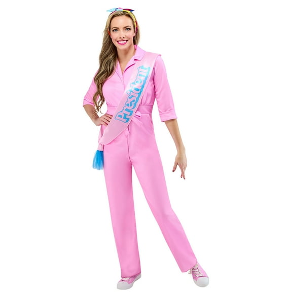 Barbie Movie President Barbie Costume for Adults by Rubies, Women's Small