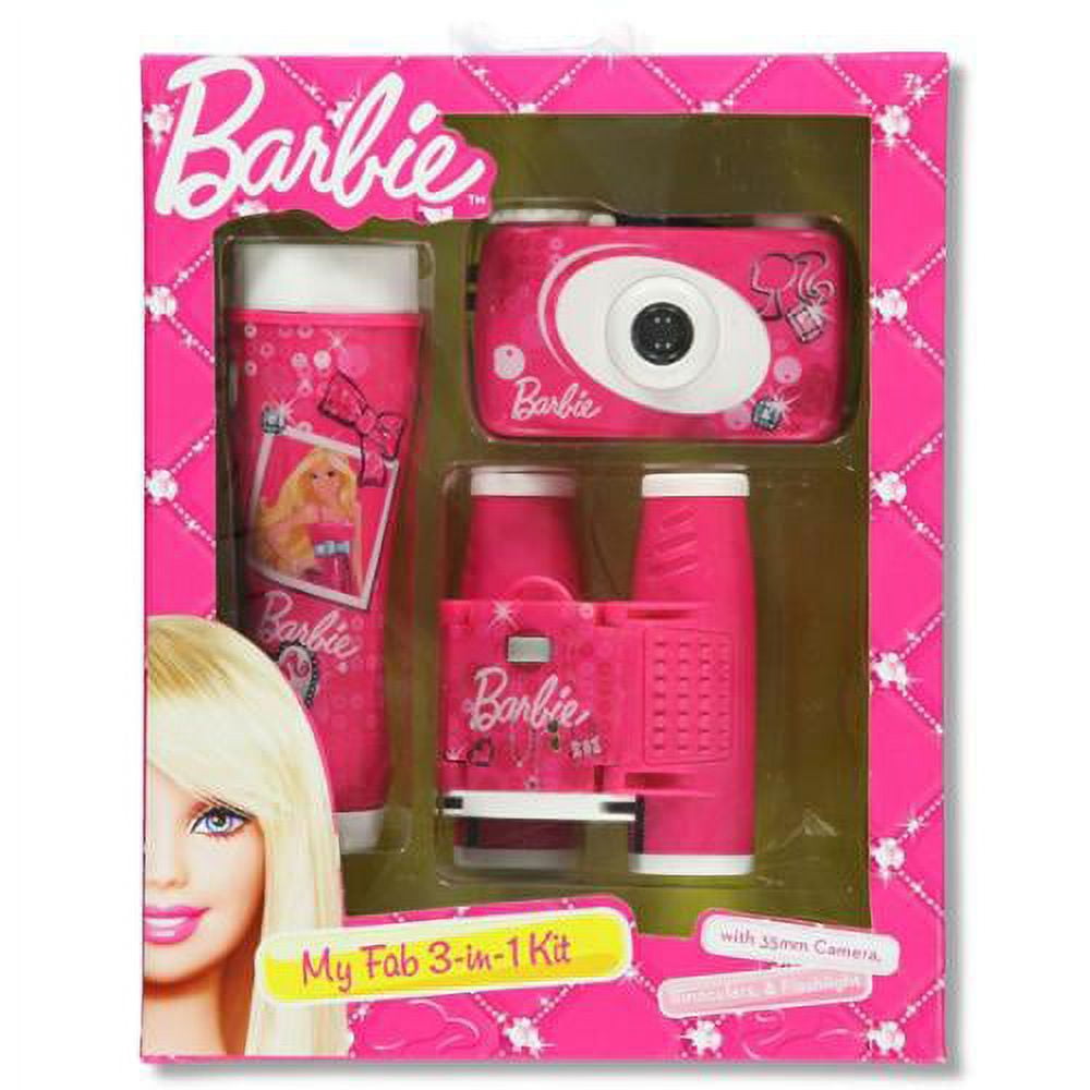 Barbie My Fab 3-in-1 Kit Camera, Binoculars & Flashlight Barbie My Fab 3-in-1 Kit Camera, Binoculars & Flashlight