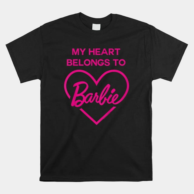 Barbie My Heart Belong To Barbie Shirt - Walmart.com