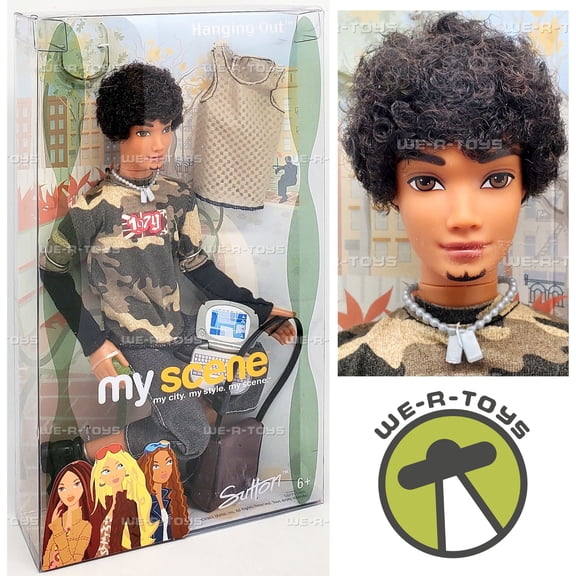 Barbie My Scene Hanging Out Sutton Doll 2003 Mattel C0170