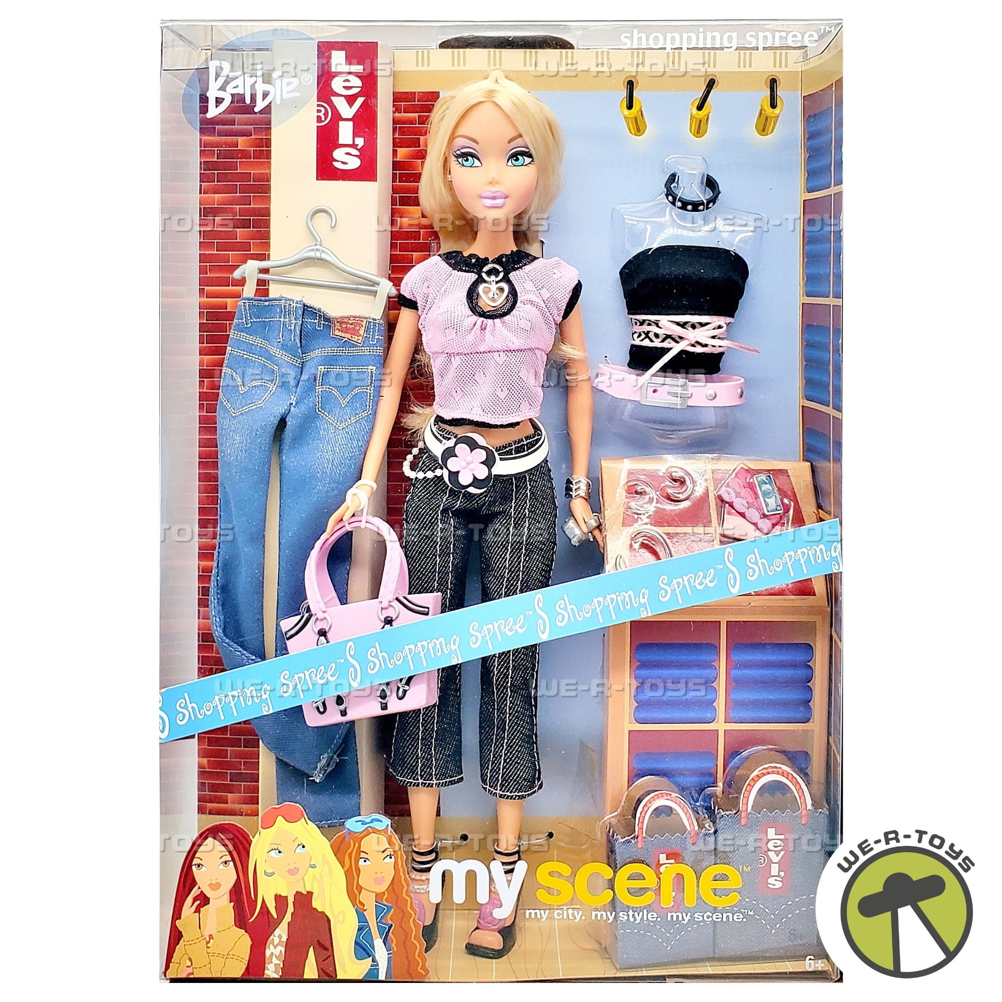 Barbie My Scene: Shopping Spree Doll Toy, Caucasian, Blonde Hair