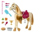 thumbnail interactive-video image 1 of Barbie Mysteries: The Great Horse Chase Interactive Toy Horse with Sounds, Music & Accessories, 1 of 8